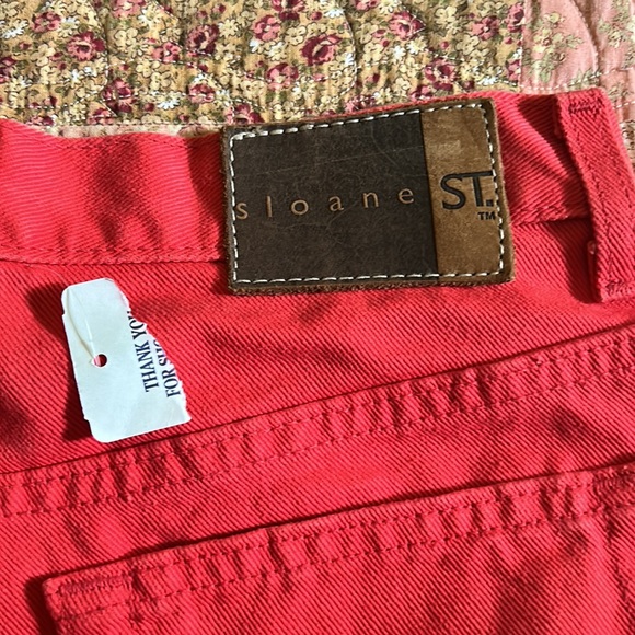 New! Vintage Sloane ST for Spiegel Denim Shorts - Picture 4 of 5